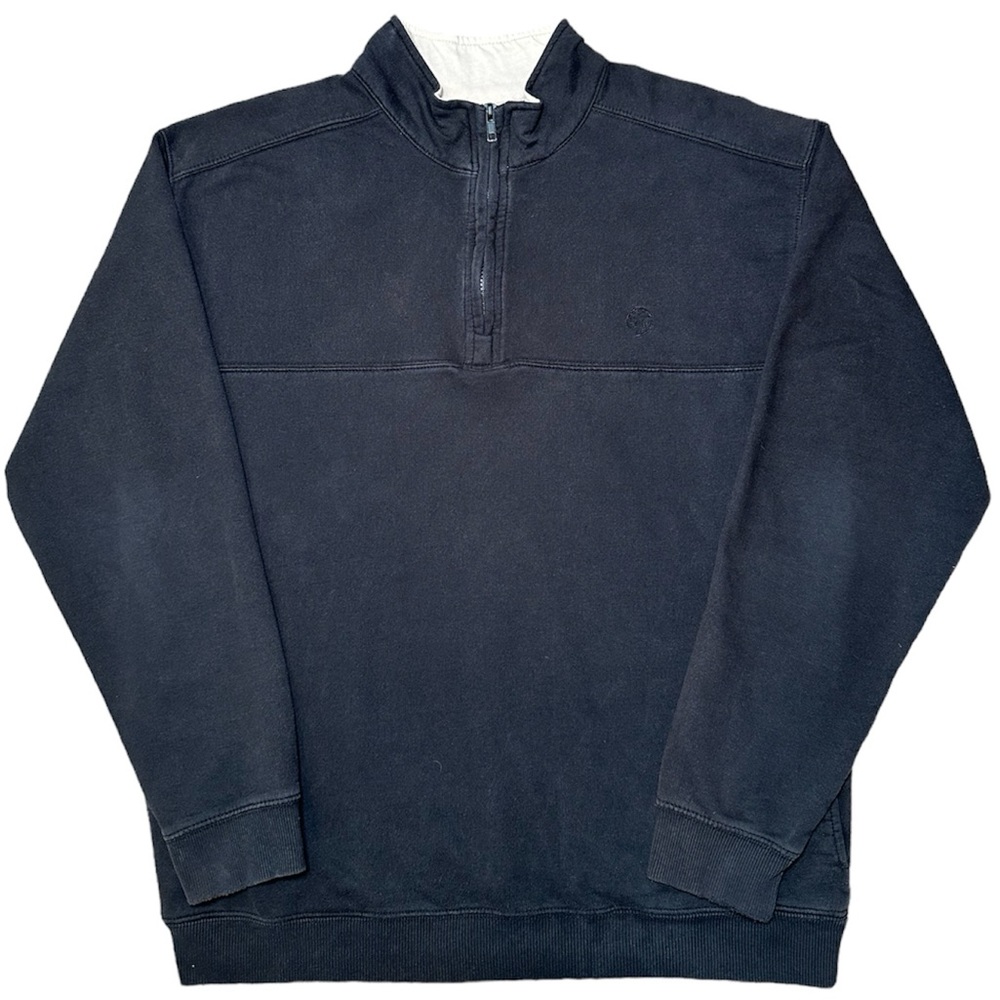 Wrangler Men's Black George Strait Pullover Zip Up Western Cowboy Size L